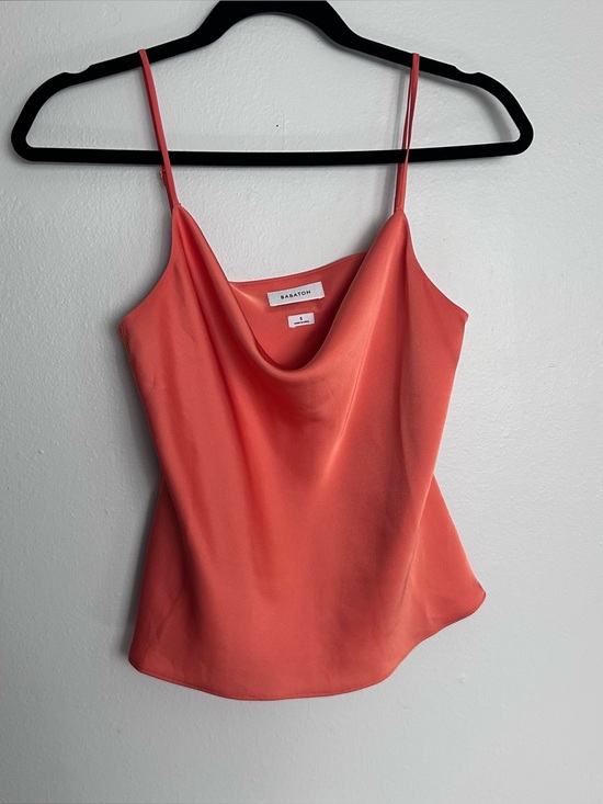 Babaton Tops - Aritizia babaton peach/salmon satin tank top